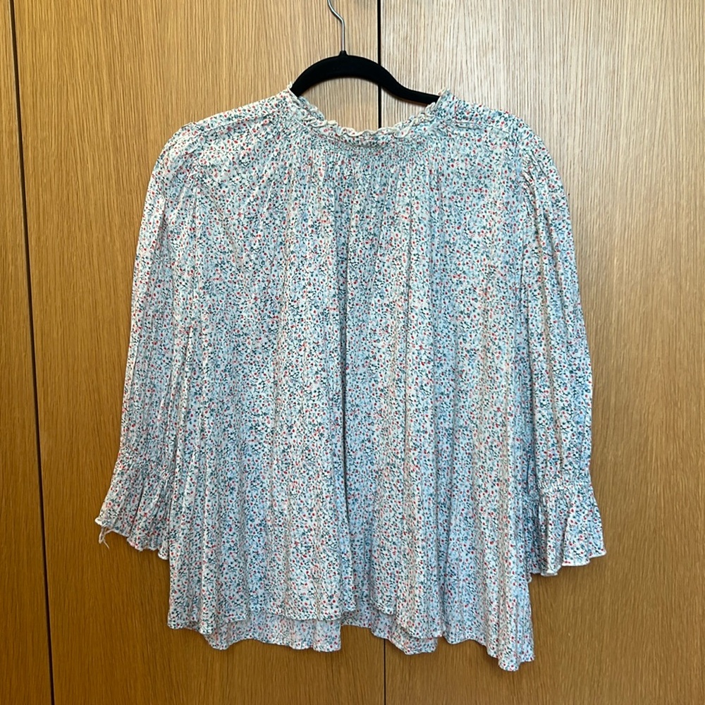 Free People Floral Top